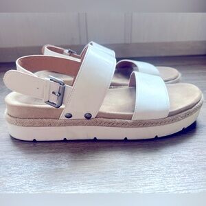 White Sandals Womens